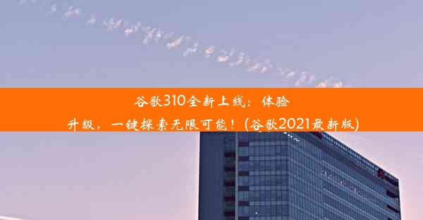 谷歌310全新上线：体验升级，一键探索无限可能！(谷歌2021最新版)