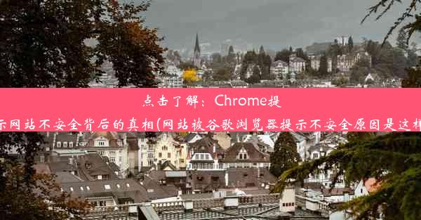 点击了解：Chrome提示网站不安全背后的真相(网站被谷歌浏览器提示不安全原因是这样)