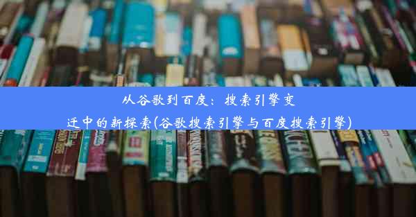 从谷歌到百度：搜索引擎变迁中的新探索(谷歌搜索引擎与百度搜索引擎)