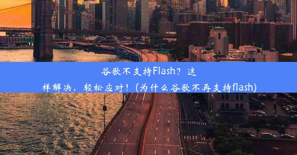 谷歌不支持Flash？这样解决，轻松应对！(为什么谷歌不再支持flash)