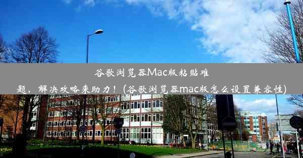 谷歌浏览器Mac版粘贴难题，解决攻略来助力！(谷歌浏览器mac版怎么设置兼容性)