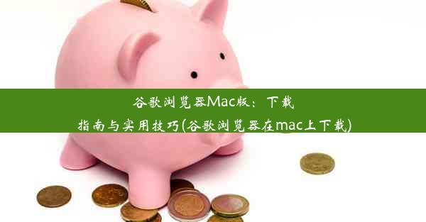 谷歌浏览器Mac版：下载指南与实用技巧(谷歌浏览器在mac上下载)