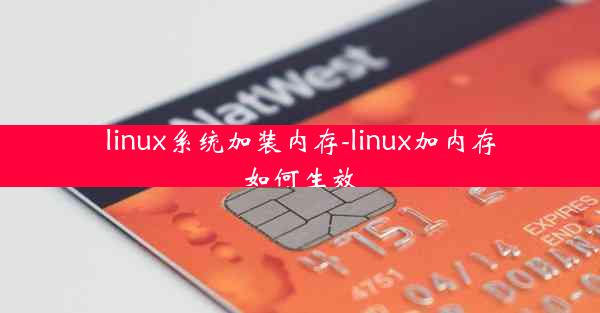 linux系统加装内存-linux加内存如何生效