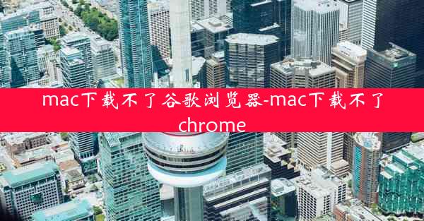 mac下载不了谷歌浏览器-mac下载不了chrome