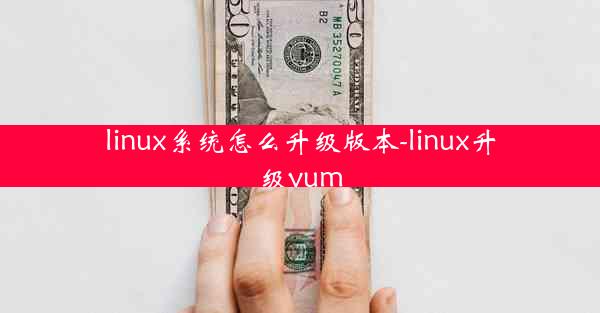 linux系统怎么升级版本-linux升级yum